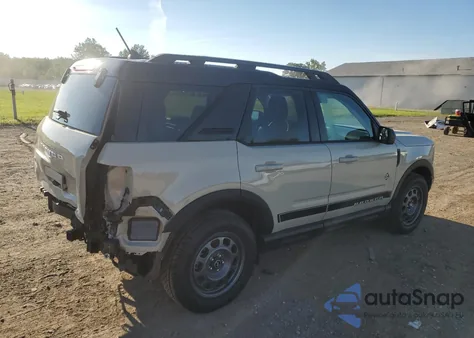 2024 Ford Bronco Sport Outer Banks z USA, uszkodzony, nr VIN 3FMCR9C64RRE69575